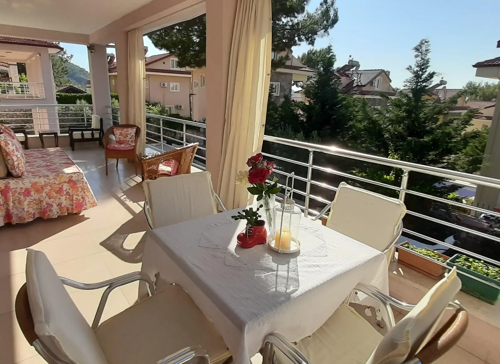Large terrace